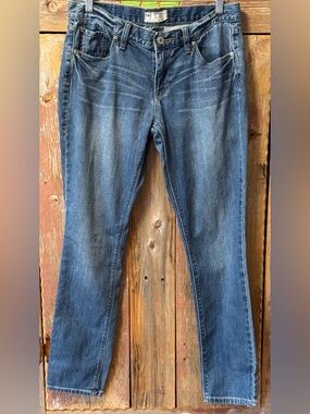 Free People Skinny Jeans in Faded Blue Denim size 28